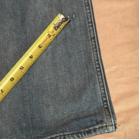 BANANA REPUBLIC 35x32 STRAIGHT LEGS men’s blue jeans - Picture 11 of 12